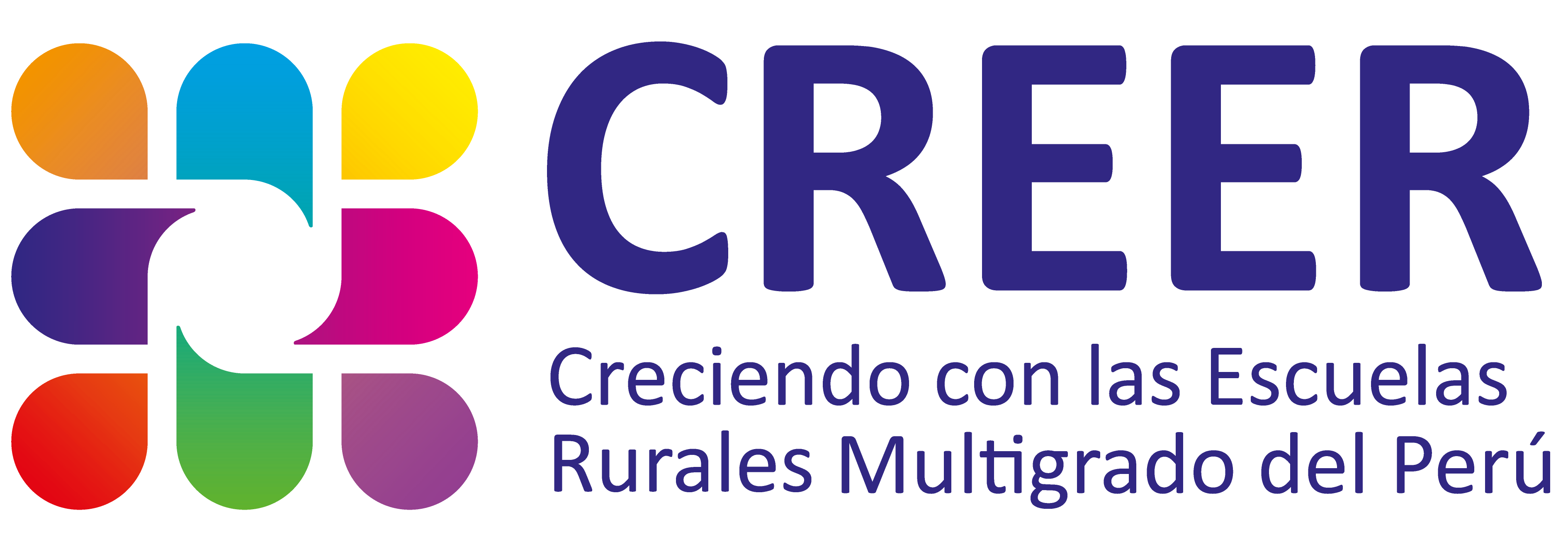 Logo CREER — Creciendo con las Escuelas Rurales Multigrado del Perú